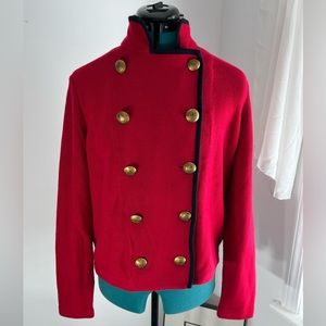 Vintage Ralph Lauren double breasted sweater.  XL